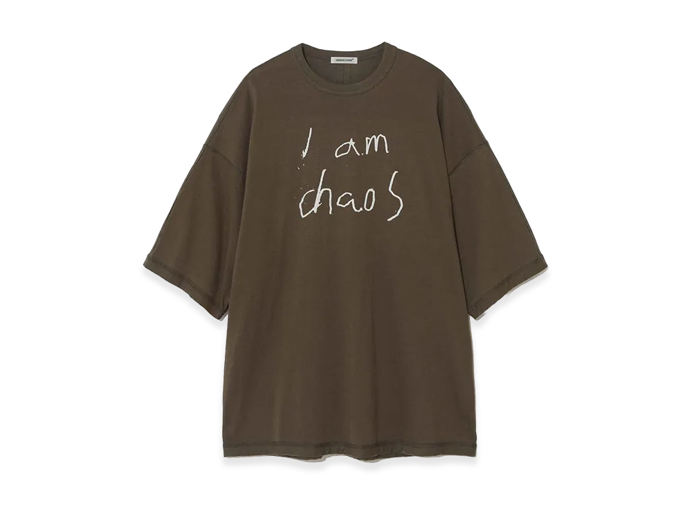 UNDERCOVER Cotton Rayon T-shirt "Gray Brown"