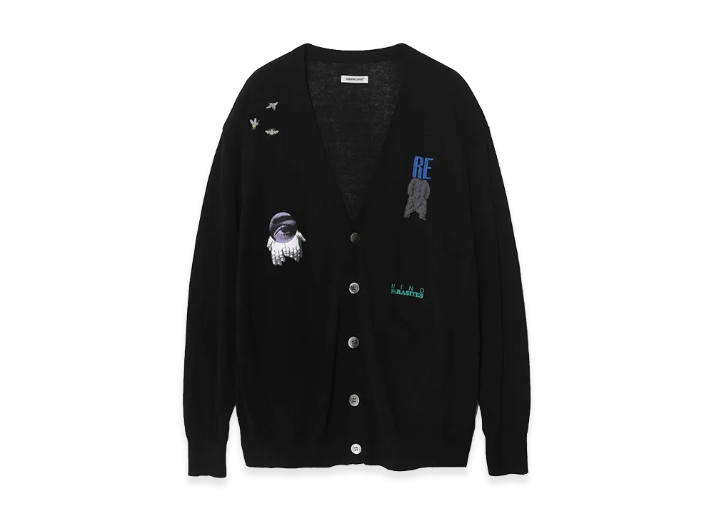 UNDERCOVER Cotton Knit Cardigan "Black"