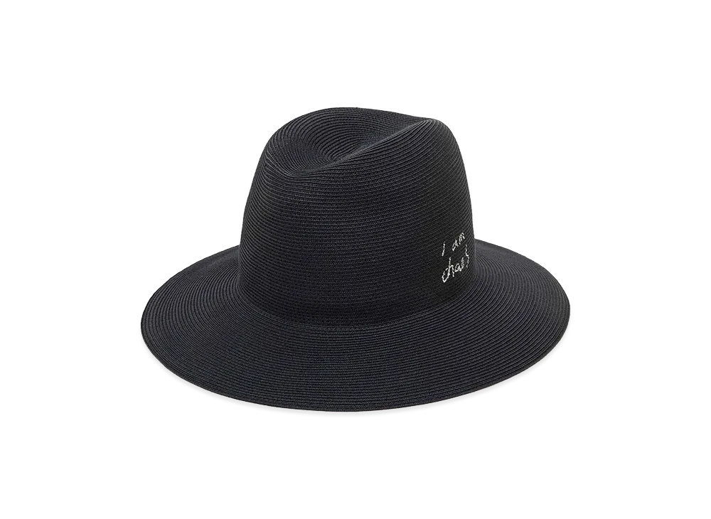 UNDERCOVER x KIJIMA TAKAYUKI Paper Braid Hat "Black"