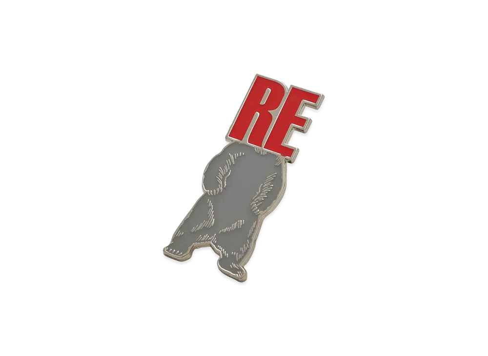 UNDERCOVER Brass Pins "Silver"