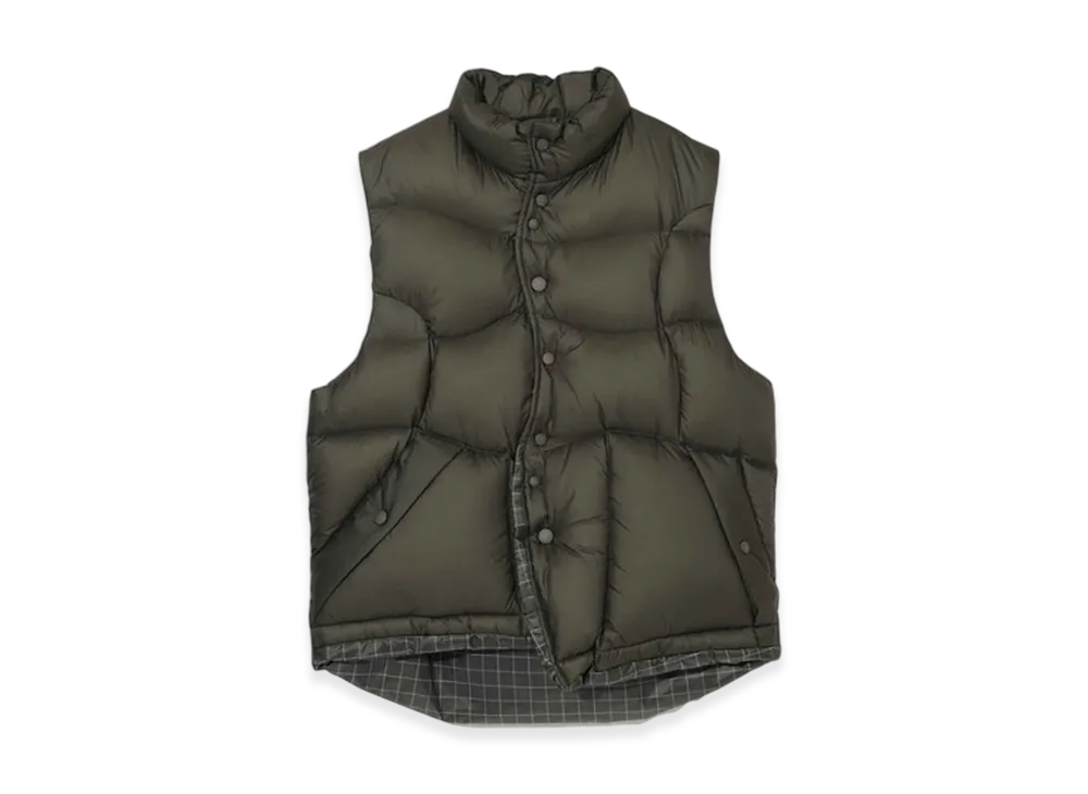 UNDERCOVER Nylon Down Vest "Khaki Green"