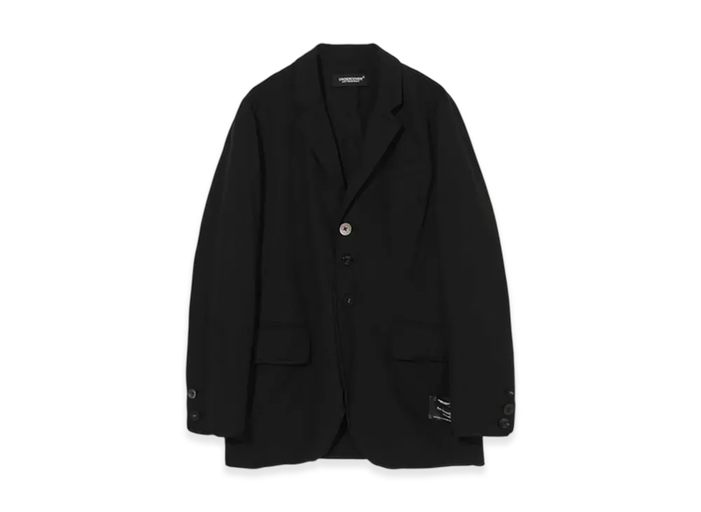 UNDERCOVER Cotton Gabardine Jacket "Black"