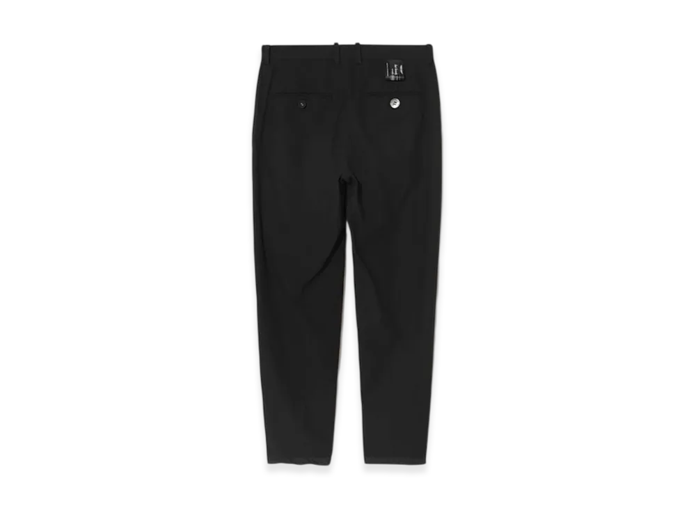 UNDERCOVER Cotton Cropped Slacks "Black"