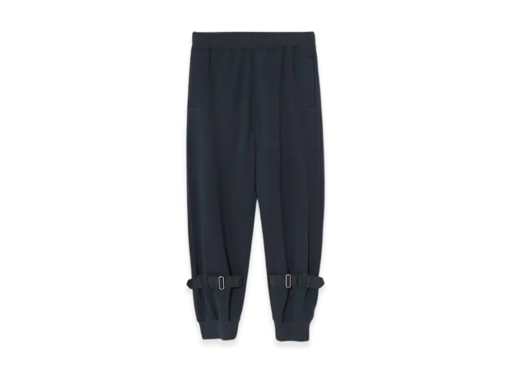 UNDERCOVER Cotton Terry Strap Pants "Gray Navy"