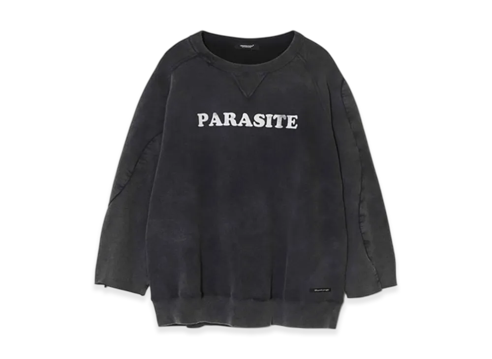 UNDERCOVER Cotton Terry Sweatshirt Pullover "Black"