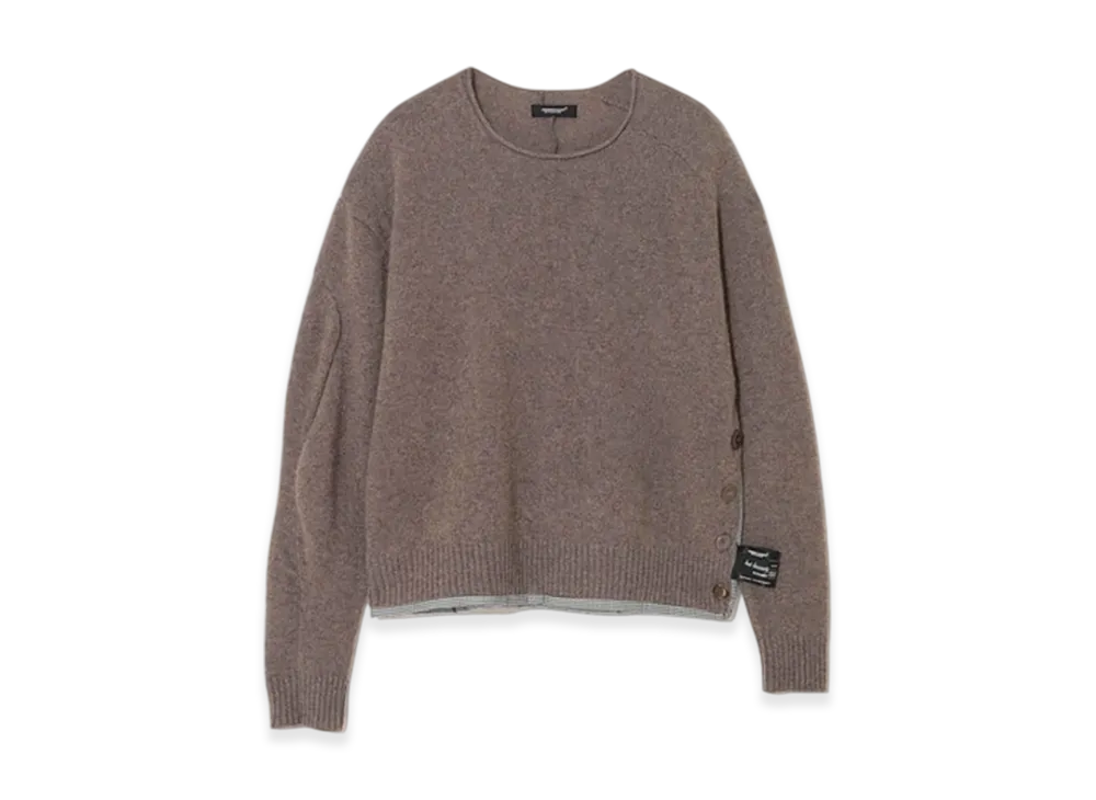 UNDERCOVER Wool Yak Knit Pullover "T.G.Beige"