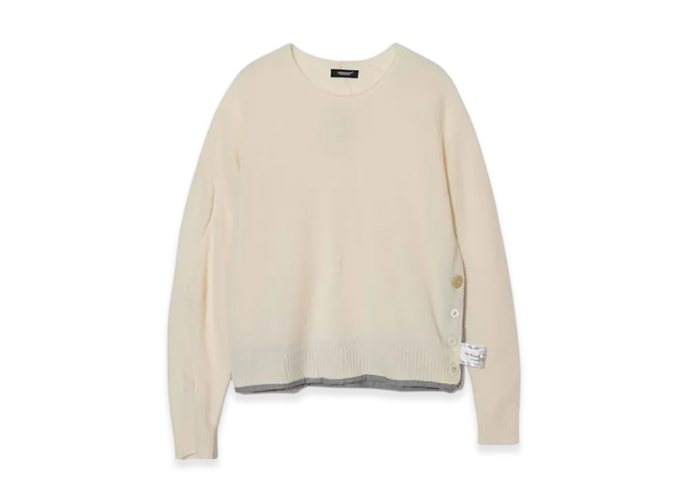 UNDERCOVER Wool Yak Knit Pullover "Ivory"
