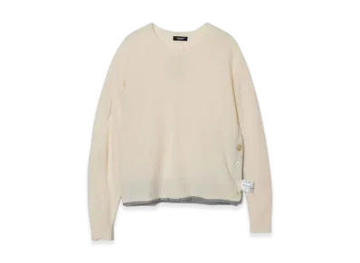UNDERCOVER Wool Yak Knit Pullover "Ivory"