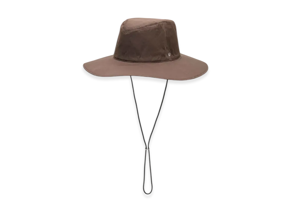 UNDERCOVER Cotton Gabardine Hat "Brown"
