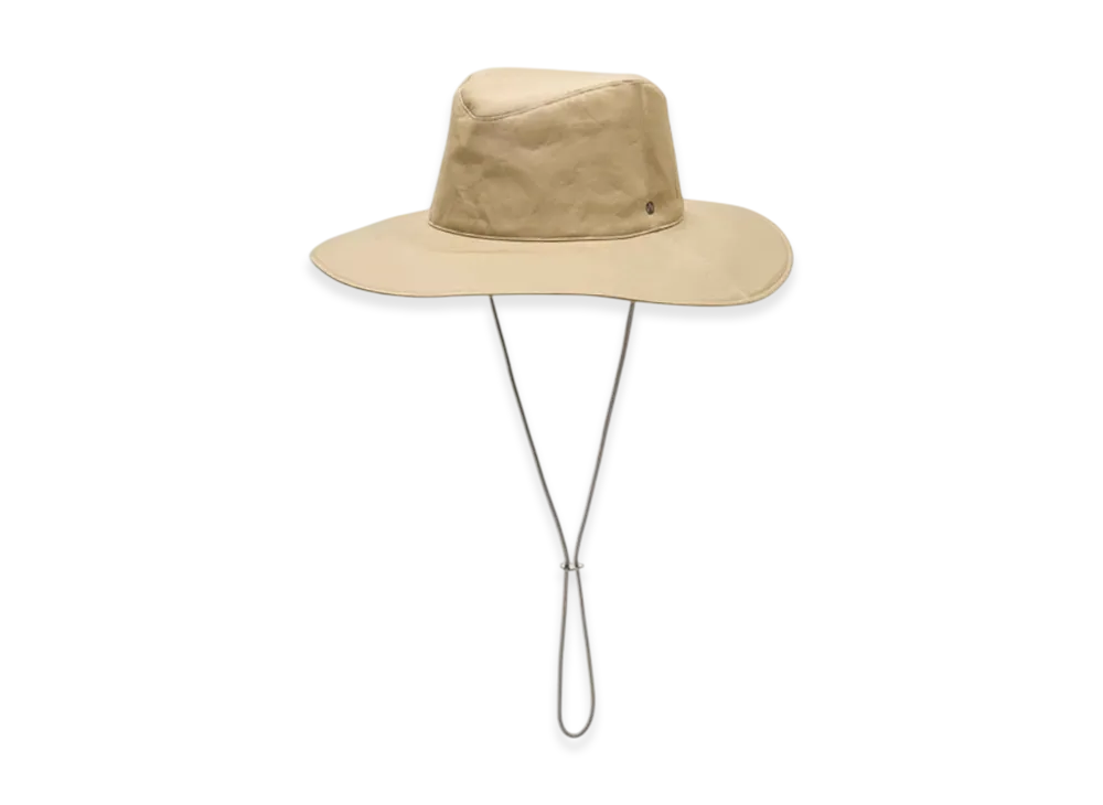 UNDERCOVER Cotton Gabardine Hat "Beige"