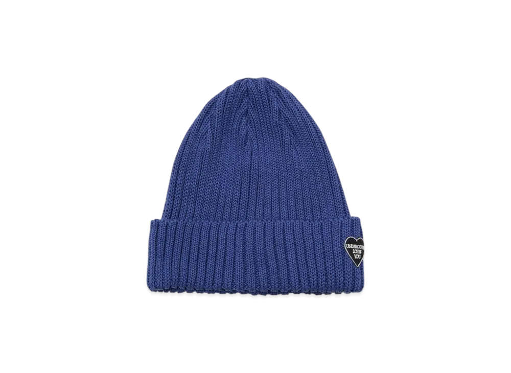 UNDERCOVER Linen Polyester Knit Cap "Blue"