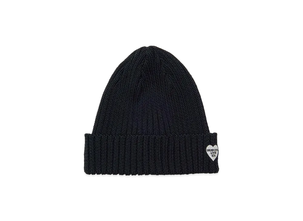 UNDERCOVER Linen Polyester Knit Cap "Black"