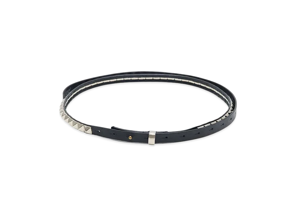 UNDERCOVER Cowhide Leather Belt "Black"