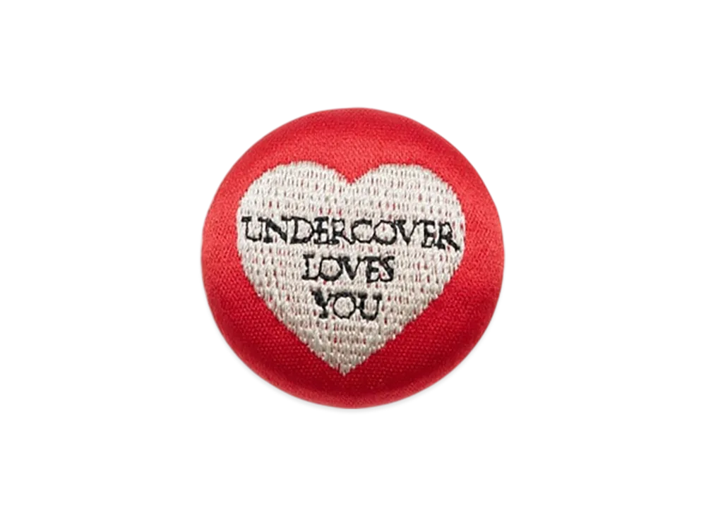 UNDERCOVER Embroidered Badge "Red"