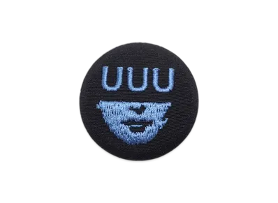 UNDERCOVER Embroidered Badge "Black"