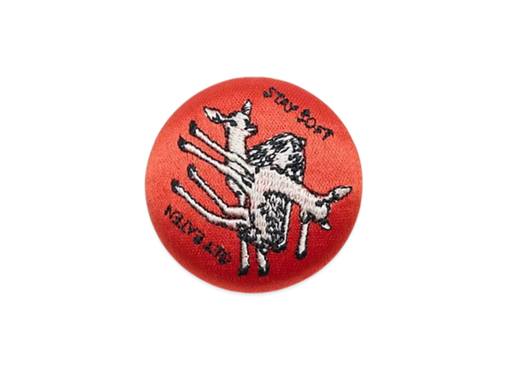 UNDERCOVER Embroidered Badge "Red"