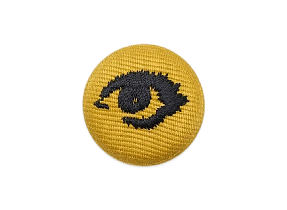UNDERCOVER Embroidered Badge "Yellow"