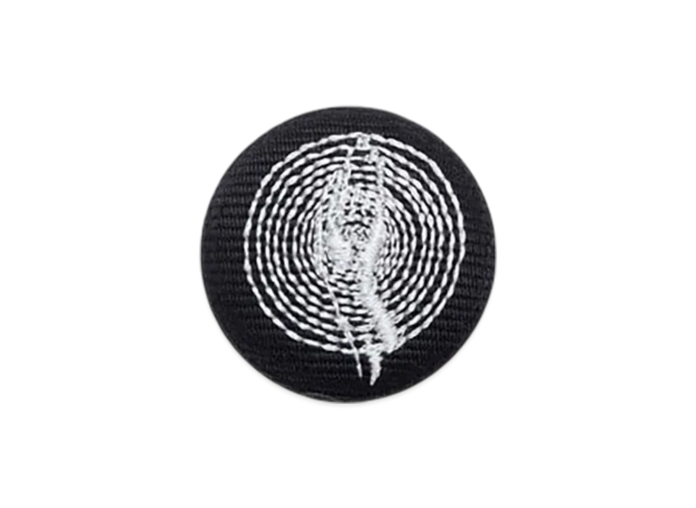 UNDERCOVER Embroidered Badge "Black"