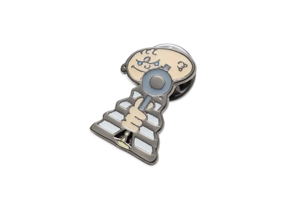 UNDERCOVER Brass Pins "Silver"