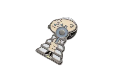 UNDERCOVER Brass Pins "Silver"