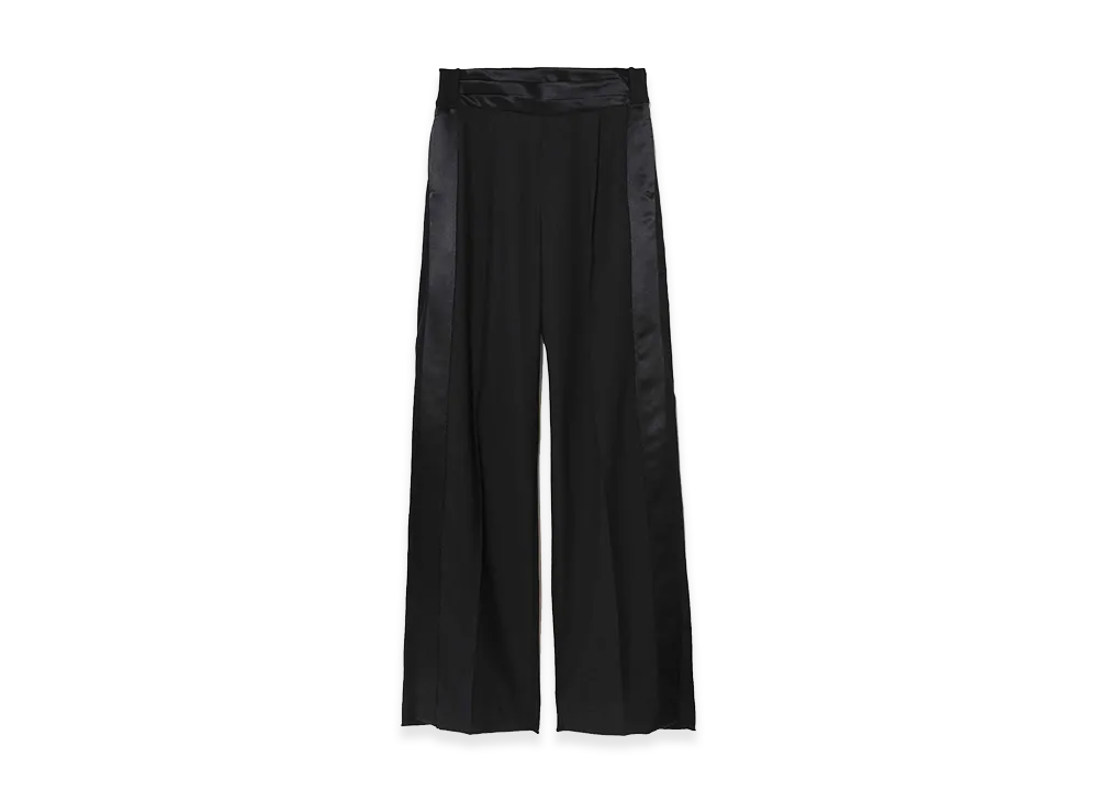 UNDERCOVER Wool Polyester Slacks "Black"