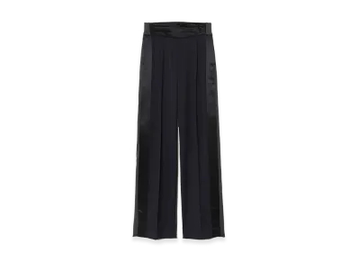 UNDERCOVER Wool Polyester Slacks "T.Charcoal"