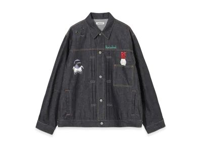 UNDERCOVER Cotton Denim Jacket "Indigo"