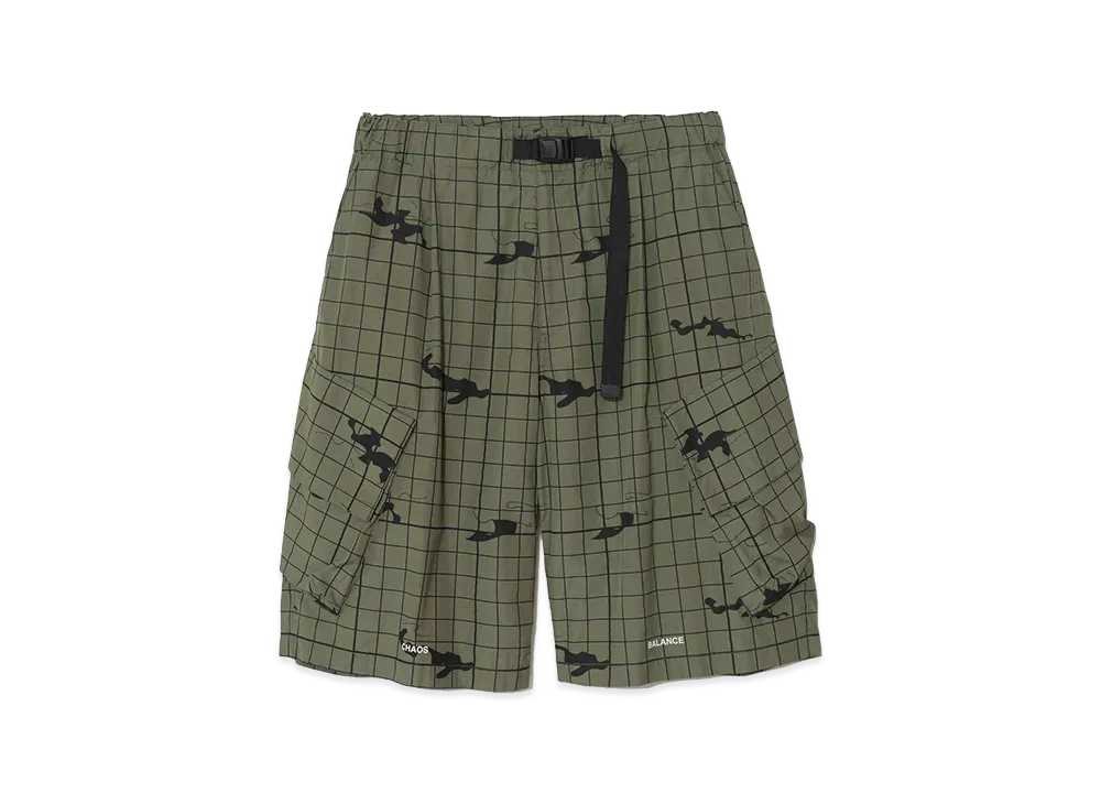 UNDERCOVER Cotton Cargo Shorts "Gray Khaki Base"