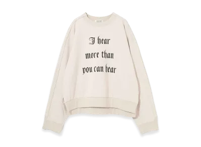 UNDERCOVER Cotton Sweatshirt Pullover "Off White"