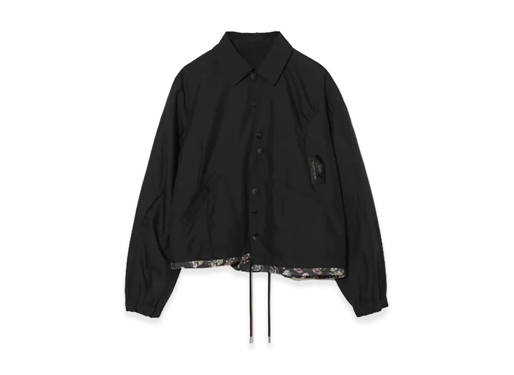 UNDERCOVER Polyester Coach Jacket "Black"