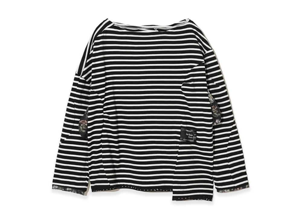UNDERCOVER Cotton Long Sleeve T-shirt "Blk Border"
