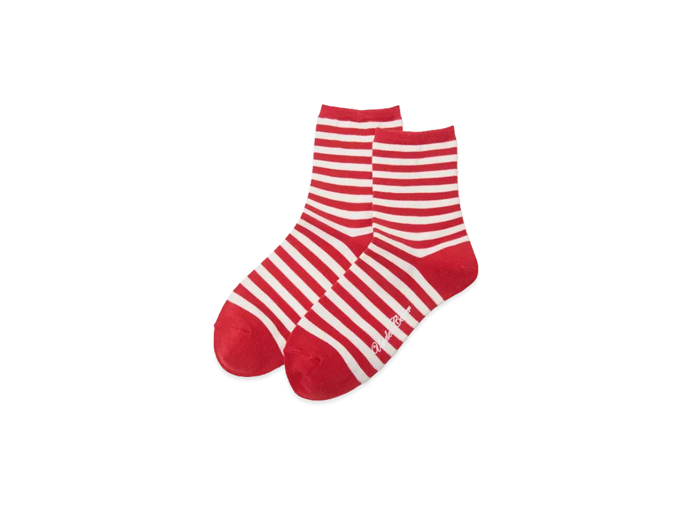 UNDERCOVER Wool Blend Acrylic Nylon Socks "Red"