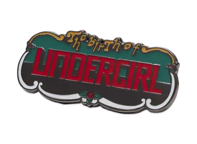 UNDERCOVER Brass Badge "Black"