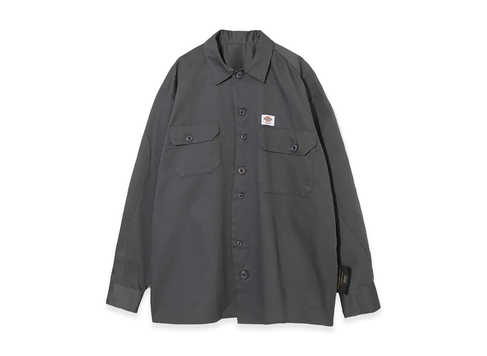 UNDERCOVER x Dickies Polyester Cotton Work Shirt "Charcoal"