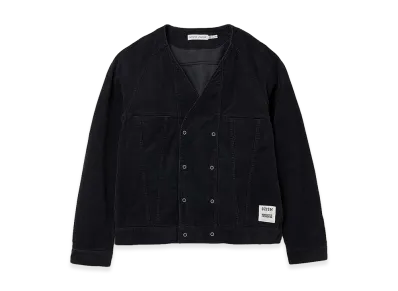 UNDERCOVER x nonnative Monk Blouson Cotton Cord Sulfur Dye "Black"