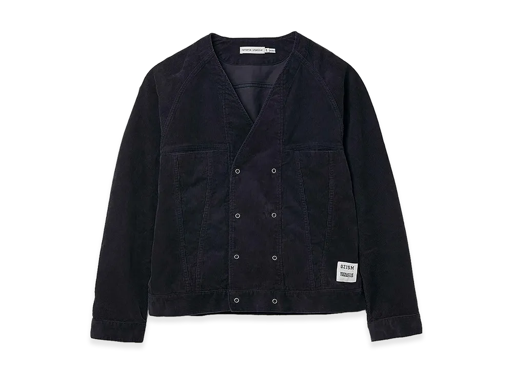 UNDERCOVER x nonnative Monk Blouson Cotton Cord Sulfur Dye "Navy"