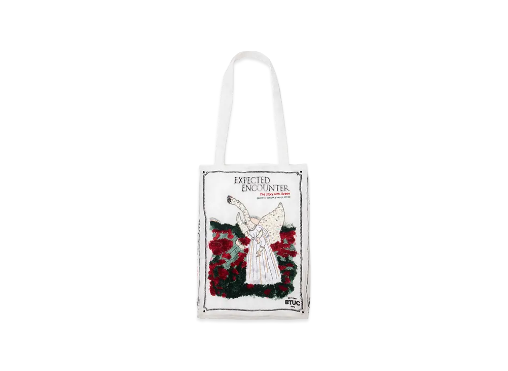 UNDERCOVER x Brigitte Tanaka Organza Tote Bag "Off White"