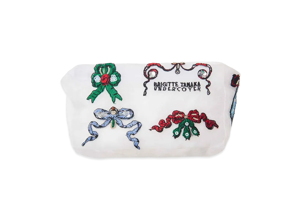 UNDERCOVER x Brigitte Tanaka Organza Pouch "Off White"