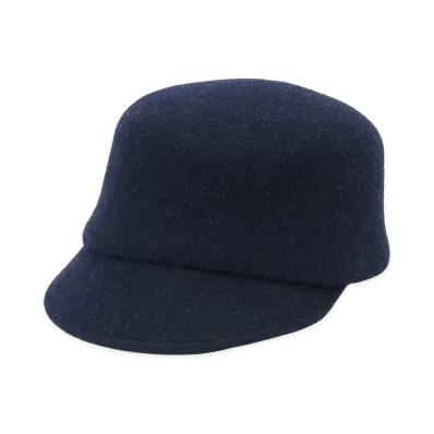 UNDERCOVER x KIJIMA TAKAYUKI Wool Felt Cap "Navy"