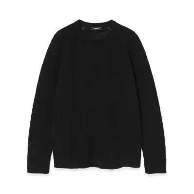 UNDERCOVER Cashmere Blend Wool Knit Pullover "Black"