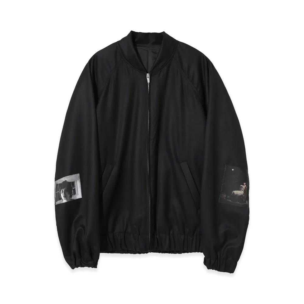 UNDERCOVER Wool Saxony Track Jacket "Black"