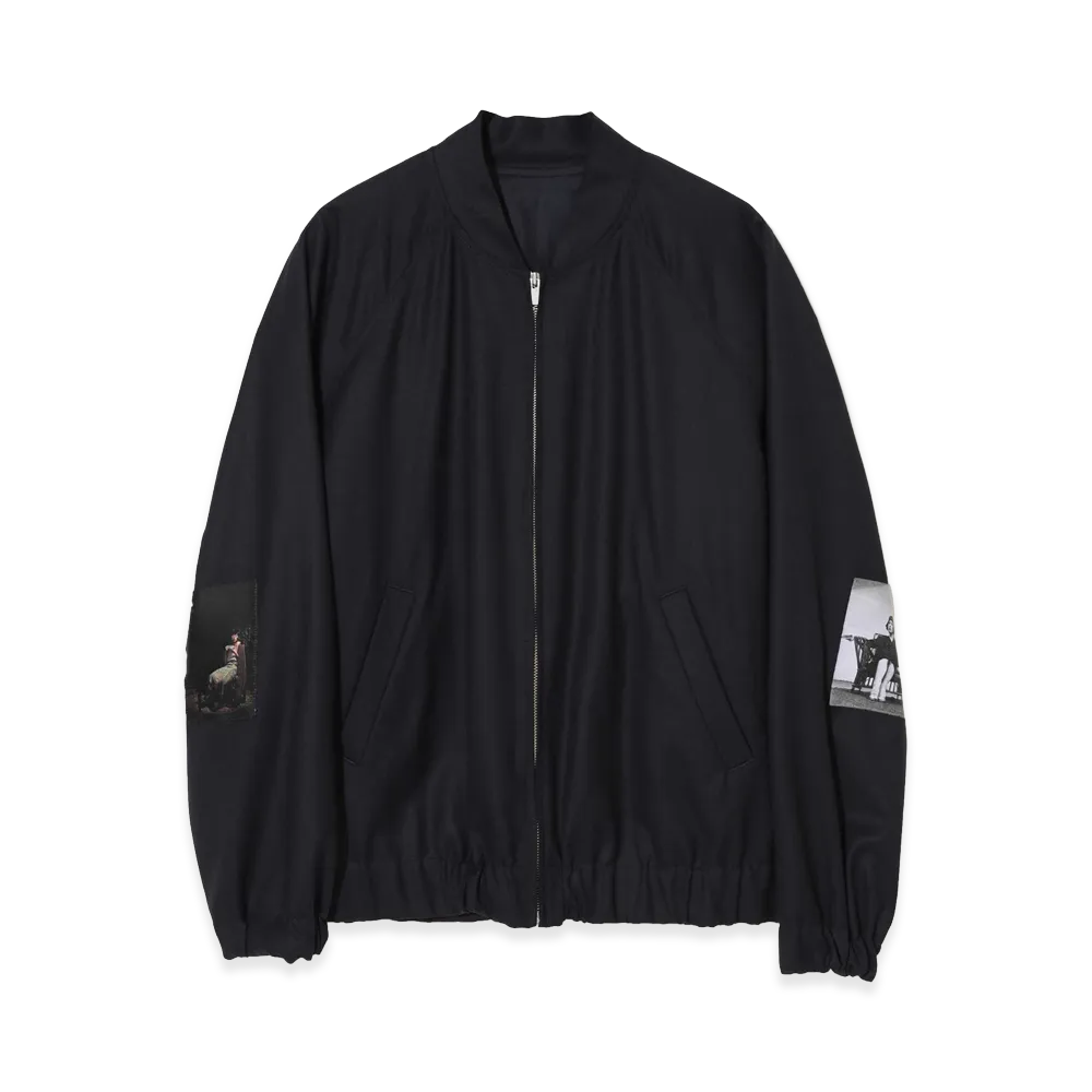 UNDERCOVER Wool Saxony Track Jacket "Navy"