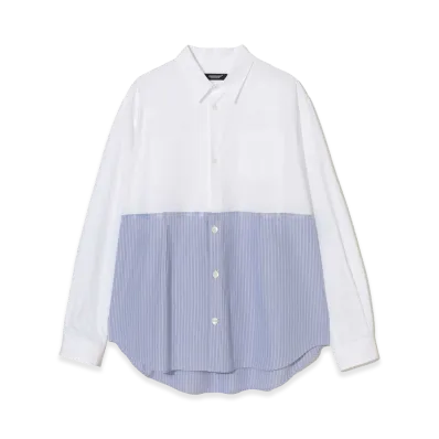 UNDERCOVER Cotton Typewriter Shirt "White"