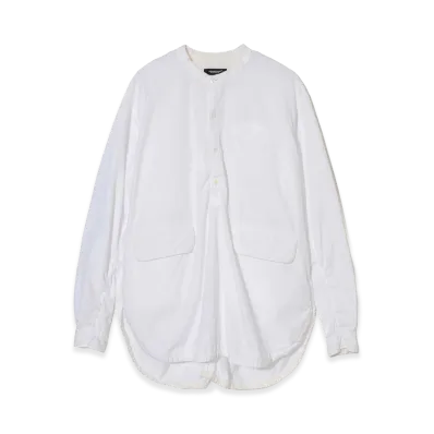 UNDERCOVER Broadcloth Pullover Shirt "White"
