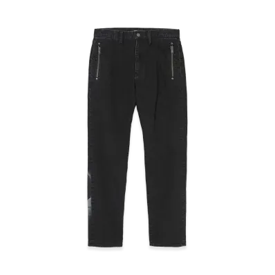 UNDERCOVER Washed Denim Pants "Black"