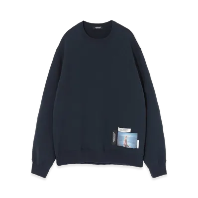 UNDERCOVER Cotton Sweat Pullover "Navy"