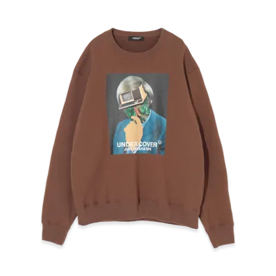 UNDERCOVER Cotton Sweat Pullover "Brown"