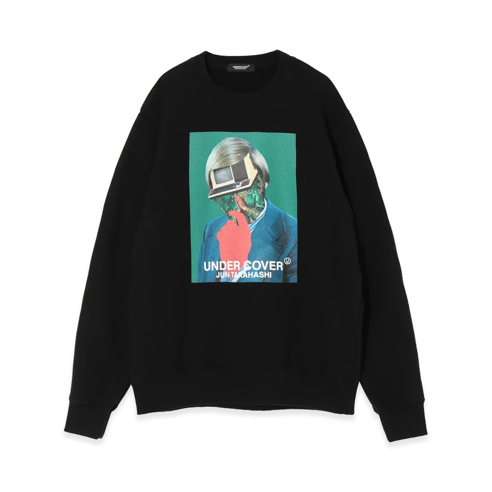 UNDERCOVER Cotton Sweat Pullover "Black"