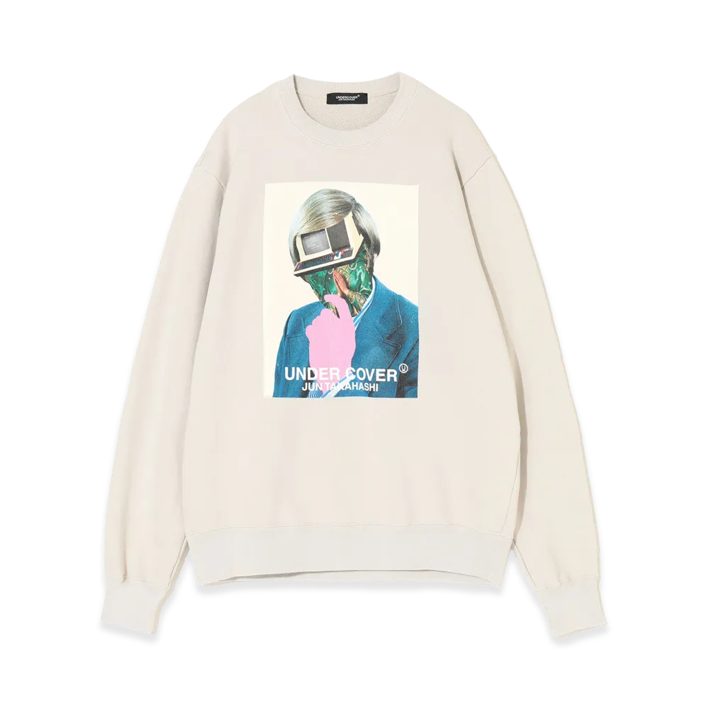 UNDERCOVER Cotton Sweat Pullover "Gray Beige"