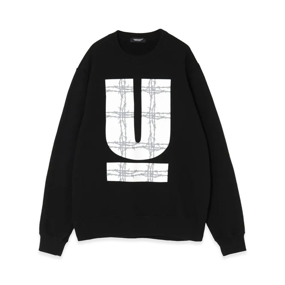 UNDERCOVER Cotton Sweat Pullover "Black"